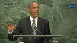 President Obama Speaks at the General Assembly