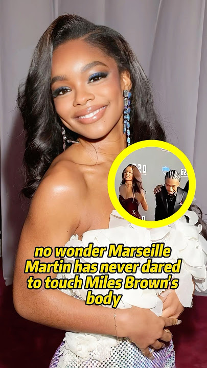 No wonder Marsai Martin has never dared to touch Miles Brown's body. #marsaimartin