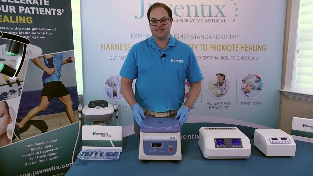 Efficient PRP Extraction Process: Step-by-Step Centrifugation with Juventix