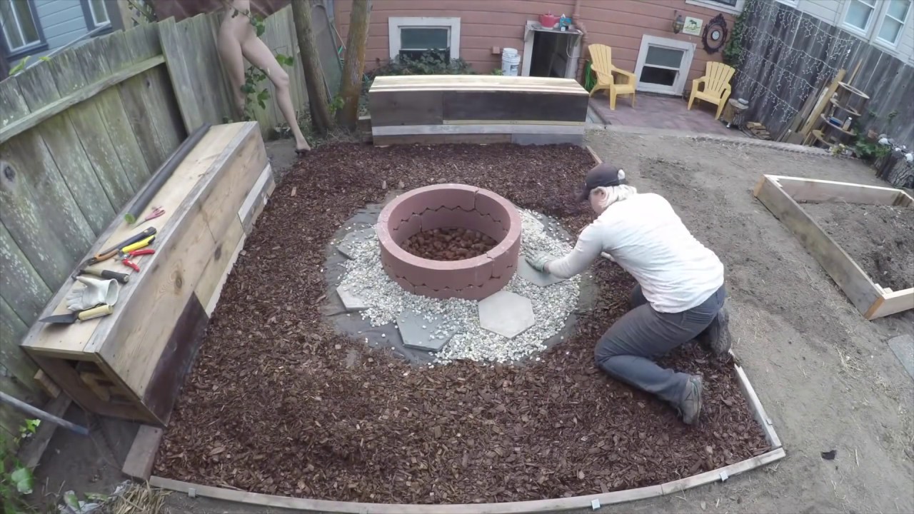 DIY Backyard Makeover Timelapse - 2 years in 9 minutes ...