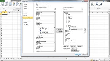 How to Customize the ribbon bar in Excel