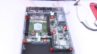 Lenovo ThinkSystem SE350 removing a system board assembly