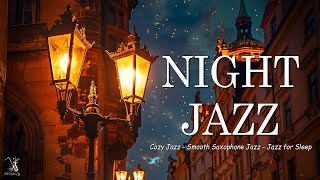 Calm Late Night Jazz Music with Instrumental Saxophone Jazz BGM ~Relaxing Background Music for Sleep