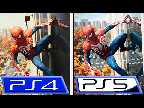 Marvel's Spider-Man Remastered | PS4 Pro VS PS5 | 4K Graphics Comparison | Early Gameplay