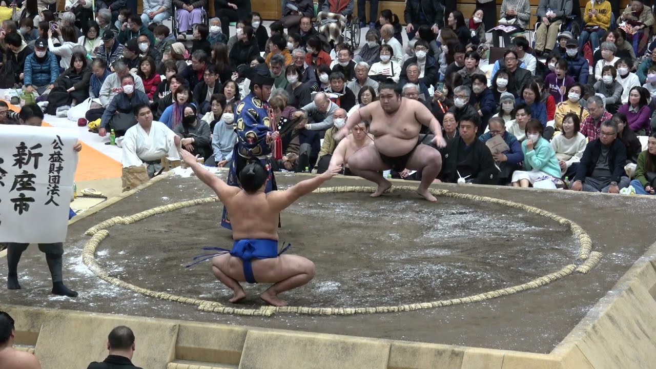 4K 関取全取組 安青錦 王鵬 霧島 若元春 大栄翔 豊昇龍 琴櫻 義の富士 熱海富士など《冬巡業最終日》【新座場所】  ［NIIZA TOUR］2025/12/21