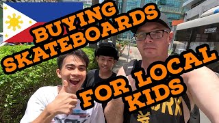 I Surprised Some Local Kids With Free Skateboards. Cebu City, Philippines.