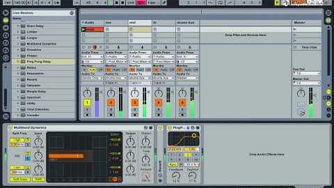 How to Make Dubstep part 4/5 - Split Frequency Drums in Ableton
