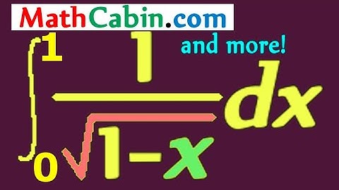⛔️ Improper Integral with Radical Convergence Divergence problem ! ! ! ! !
