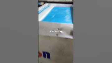 AUTOMATIC SCREEN PRINTING FOR SPOT UV #viral #shorts #printing👍👌🔥