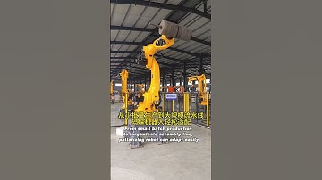 From small batch production to large-scale assembly line, palletizing robot can adapt easily