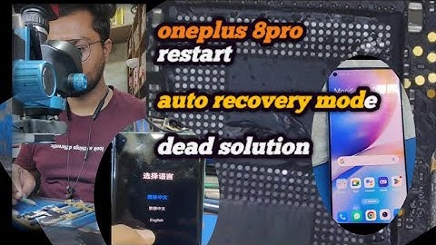 OnePlus 8pro || fix auto restart || recovery mode || dead #solution  #oneplus8pro #hangonlogo #sub
