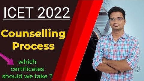 TS ICET 2022 Counselling | AP ICET 2022 Counselling process | SSC Telugu|