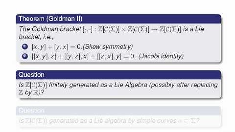 Topological rigidity and the Goldman bracket