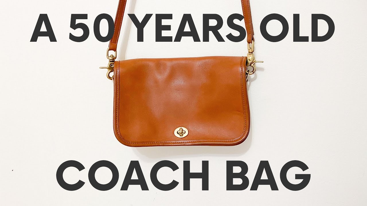 VINTAGE COACH BAG COLLECTION - 50 YEAR OLD HANDBAGS 