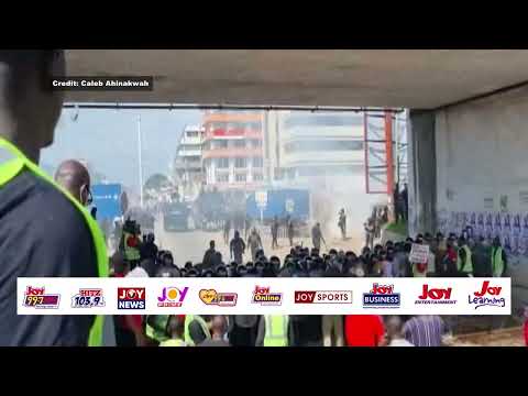 Tear gas fired at Arise Ghana demo