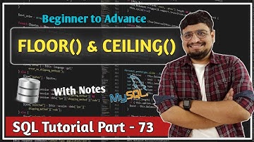 FLOOR() in SQL | CEILING() in SQL | SQL Aggregate Functions | SQL Tutorial PART 73