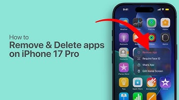 How to Remove and Delete an App on iPhone 17 Pro