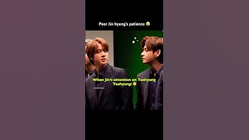 Taejin: Poor Jin hyung’s patience 😂 #taejin #bts #shorts #btsshorts #jin #taehyung