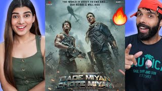 BadeMiyanChoteMiyan TEASER Reaction |Akshay, Tiger,Prithviraj|AAZ| Vashu B,Jackky,Deepshikha,