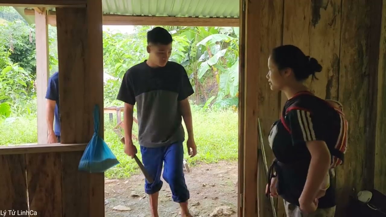 2 full days helping single mother renovate and repair abandoned house-Lý Tử LinhCa