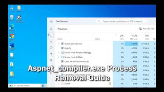 Aspnet_compiler.exe Virus Removal Guide
