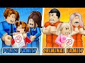 Roblox brookhaven rp police vs criminal family who is happier  gwen gaming roblox