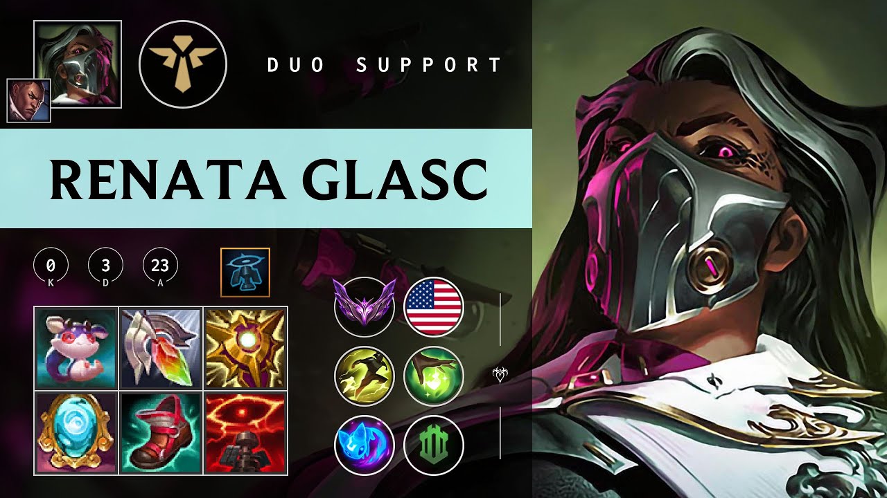 Renata Glasc Support vs Karma - NA Master Patch 26.01