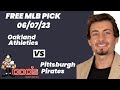 MLB Picks and Predictions - Oakland Athletics vs Pittsburgh Pirates, 6/7/23 Free Best Bets & Odds