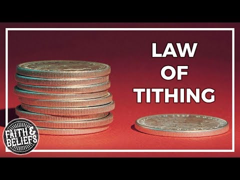 Why do Mormons pay tithing?