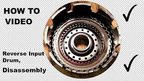 Reverse Input Drum 4L60E 4L60 4L65E 700R4 Disassembly / HOW TO