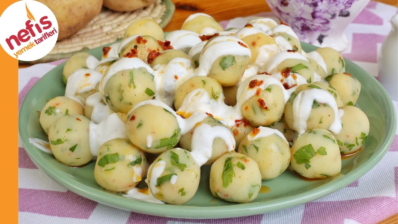 YOĞURTLU PATATES TOPLARI | NASIL YAPILIR?