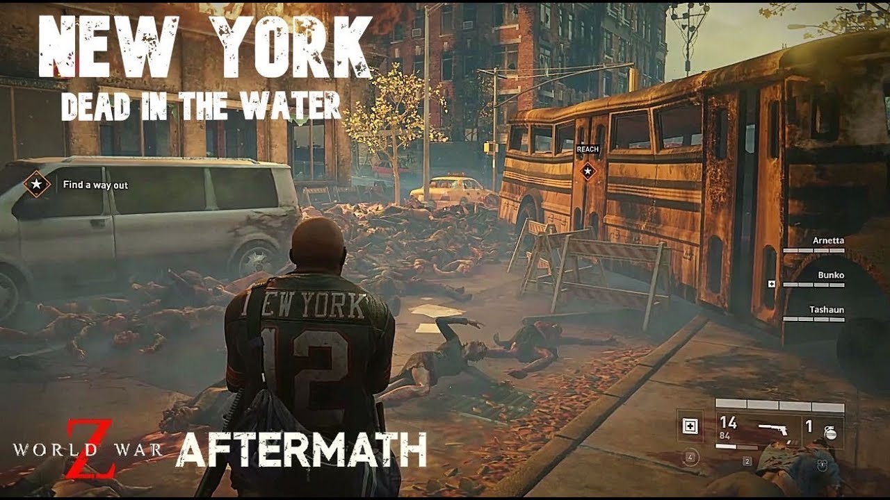 World War Z Aftermath - Episode 1 New York Chapter 4 - Dead In The Water