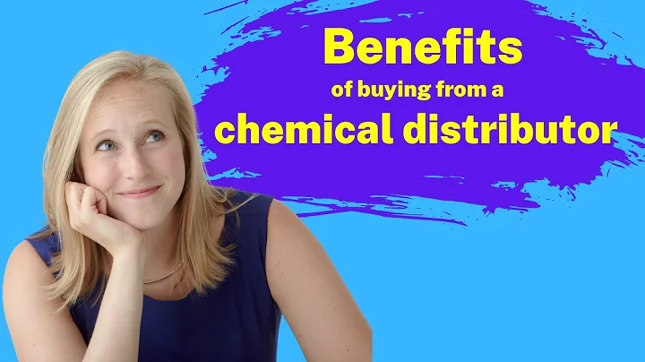 The benefits of buying from a chemical distributor...