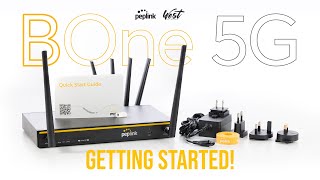 The most powerful home 5G gateway! Peplink B One 5G Unbox & Setup!