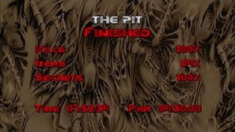 DOOM 2 Hell on earth - Map 9 The Pit
