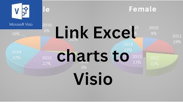 Excel Charts and Visio Diagrams: The Ultimate Connection