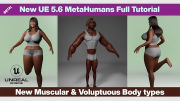 Unreal Engine 5.6 Tutorial: New Metahumans Creator Plugin