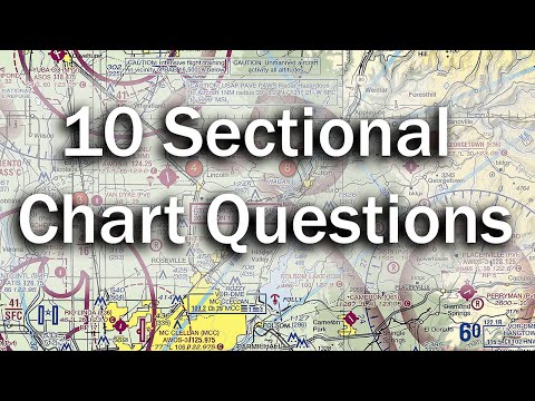 10 Sectional Chart Questions Lesson | FAA Part 107 Drone License Exam Test Prep