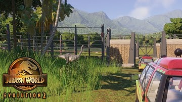 JURASSIC PARK TOUR RIDE | JURASSIC WORLD EVOLUTION 2 |EP 16