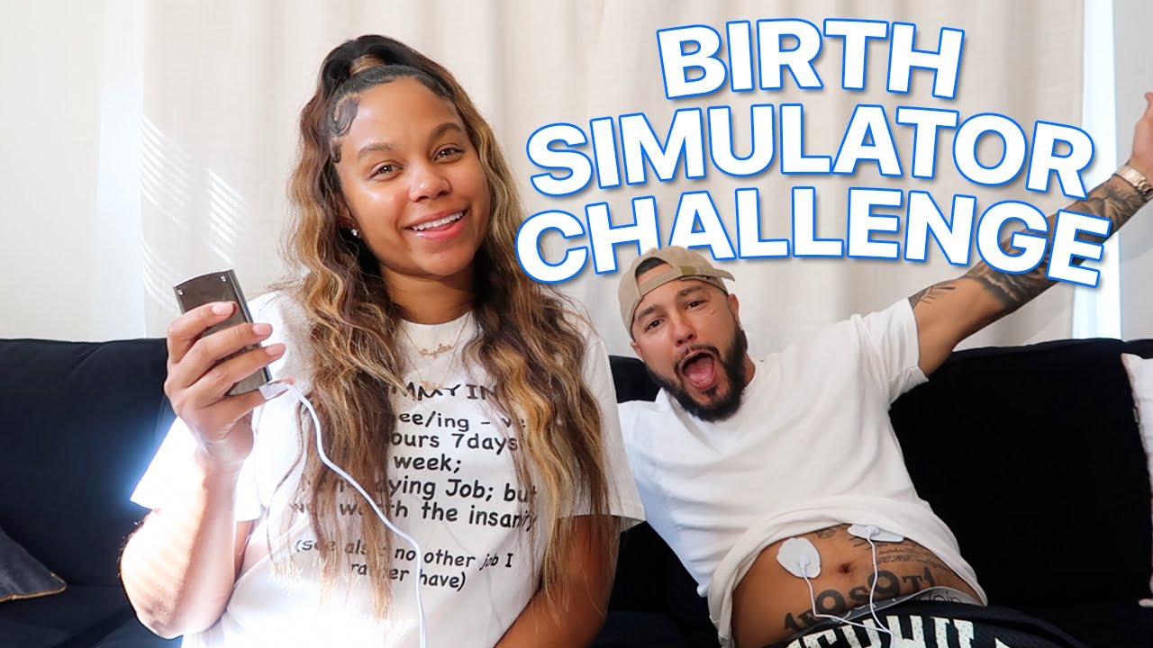BOYFRIEND EXPERIENCES THE PAIN OF GIVING BIRTH!!! (HE DID NOT WANT TO DO IT!!)