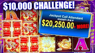 HIGH LIMIT 5 TREASURES / 88 FORTUNES ★ $10,000 CHALLENGE! ➜ MASSIVE JACKPOT HANDPAYS