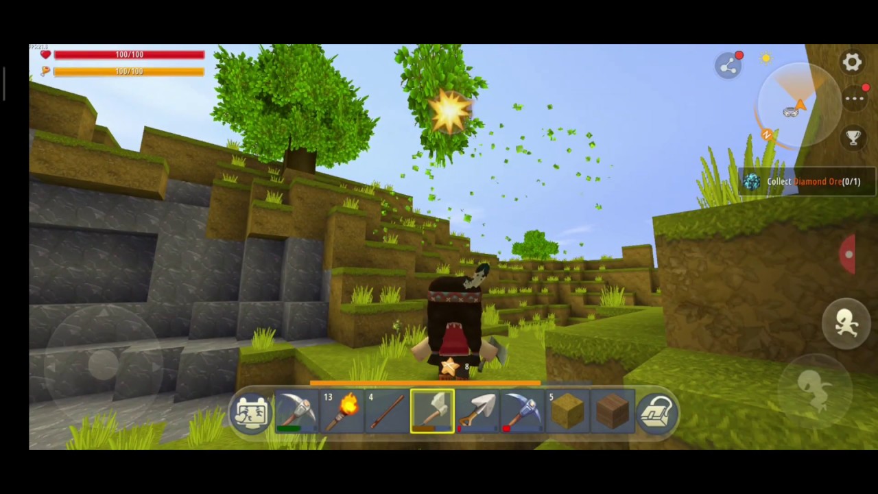 Mini World Block Art My Adventures Episode 12 (Survival Mode) YouTube