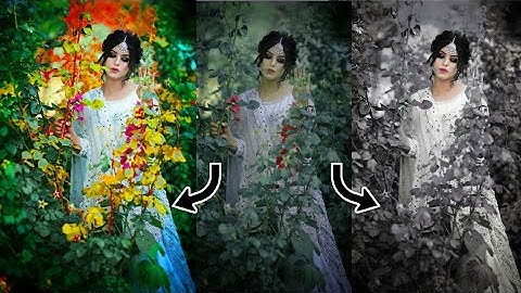 Edit Photo Like DSLR in Photoshop Cs3 - DSLR Background Photo Editing  Photoshop Tutorial