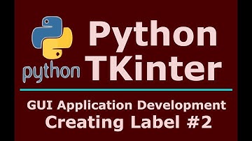 2 Python Tkinter Labels