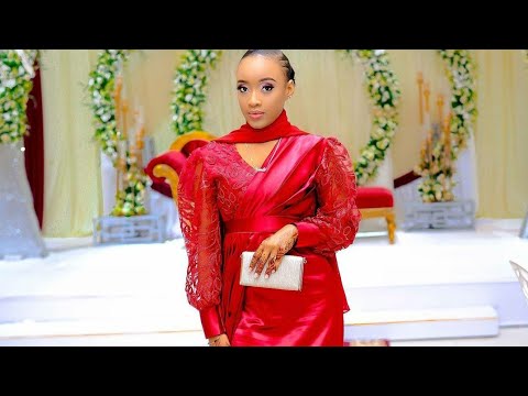 JINSI YA KUSHONA MAGAUNI MAREFU YENYE NGAZI SOLO NA GUBERI