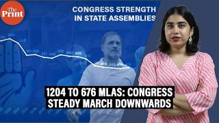 Congress now has about half the number of MLAs it had in 2008- It’s a steady march downwards