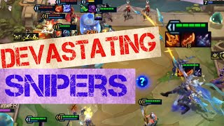 DEVASTATING SNIPERS TFT | Teamfight Tactics