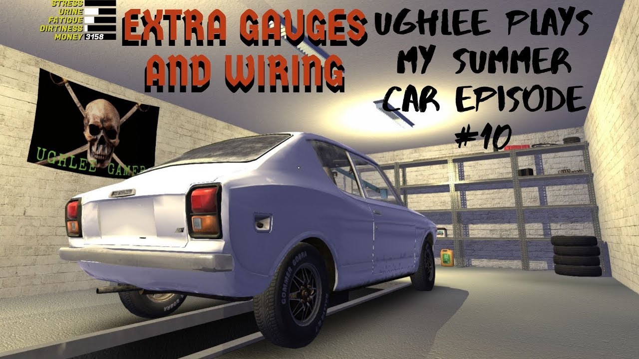 Ughlee plays My Summer Car Episode 10 Picking up extra gauges, and