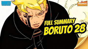 BORUTO TWO BLUE VORTEX CHAPTER 28 - FULL SUMMARY - THE NEW JUTSU