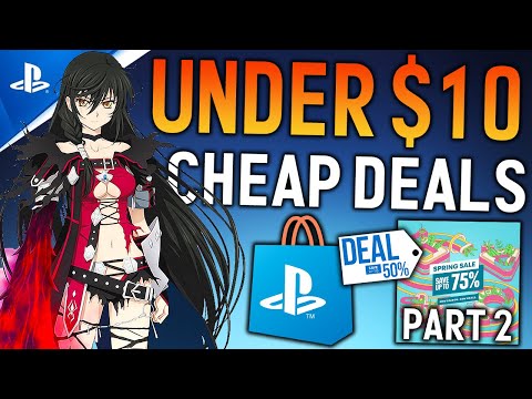 AWESOME PSN Game Deals UNDER $10 Right Now - VERY CHEAP PS4 Games! (PSN Spring Sale 2022 Deals)